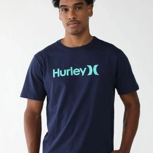 Camiseta Hurley Reta Logo Azul